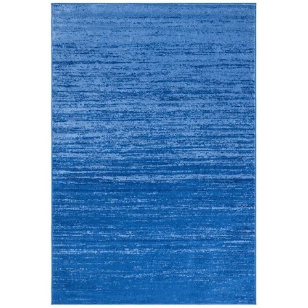Safavieh Adirondack Power Loomed Round Rug- Light Blue - Dark Blue- 6 x 6 ft. ADR113F-6R